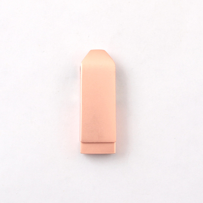 Rose Gold Metal Color datos que cargan de la unidad USB de la torsión de 360 grados libres