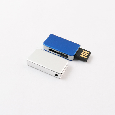 La unidad USB UDP 2,0 15MB/S del metal de la diapositiva de 64GB 128GB conforma los estándares de la UE