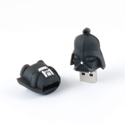 Memorias USB formadas historieta 3D 2,0 de Star Wars USB 3,0 molde abierto del PVC de 512GB 1TB 2TB