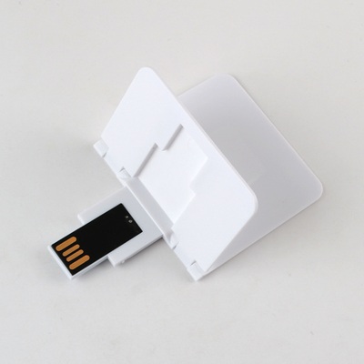 La tarjeta de crédito plástica del ABS USB pega 2,0 la impresión del lado CMYK de 128GB 64GB