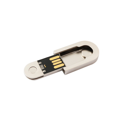 Disco USB de metal pequeño de 8 Gb con queja de Fcc