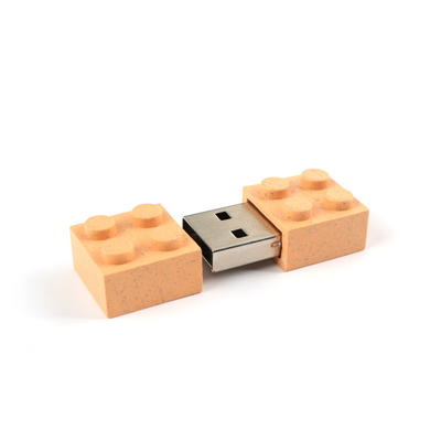 Eco amigable reutilizado USB Stick Plug And Play USB 2.0 8-15MB/S Memoria