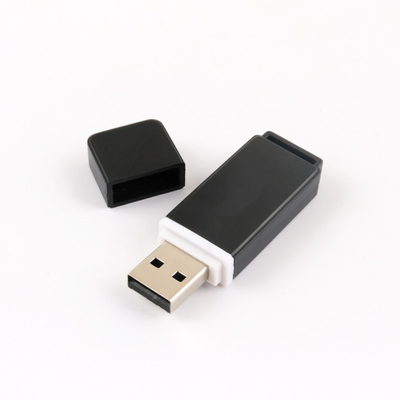 USB de aceite de caucho negro y blanco personalizable para regalo y venta al por menor