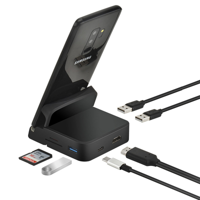 Transmisión de datos de 5 Gbps Tipo C Adaptador de puerto USB para portátil