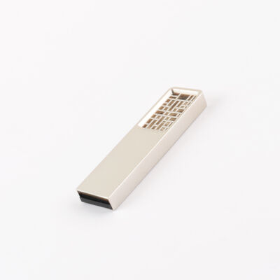 Velocidad de escritura 2.0 Velocidad 5-10MBs Unidad flash USB de metal Logotipo USB personalizado Lectura 2.0 Velocidad 8-15MBs Dispositivo de almacenamiento duradero
