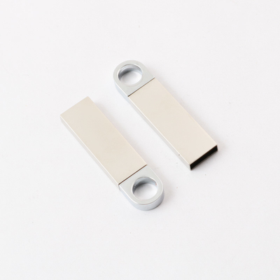Palillo de plata de memoria USB del logotipo 2,0 del laser de memoria USB del metal de 4GB 8GB 16GB