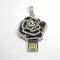 Memoria USB 2,0 de la flor del estilo de la joyería con Chips Hidden Inside