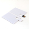 La tarjeta de crédito colorida ULTRAVIOLETA de la impresión del logotipo de CMYK USB pega a MINI Udp Flash Chips 2,0 30MB