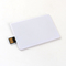 La tarjeta de crédito de los rompecabezas USB pega 2,0 el logotipo de destello de la impresión del UDP Chips Shapes CMYK