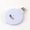 Memoria USB formada redondeada 64GB 128GB 2,0 de la tarjeta de crédito logotipo de la impresión del OEM de 3,0 ODM