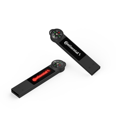 Unidad flash USB de metal/plástico personalizada con logotipo y fotos personalizadas