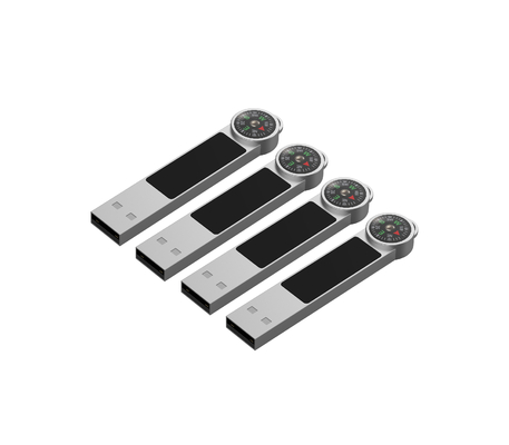 Unidad flash USB de metal/plástico personalizada con logotipo y fotos personalizadas