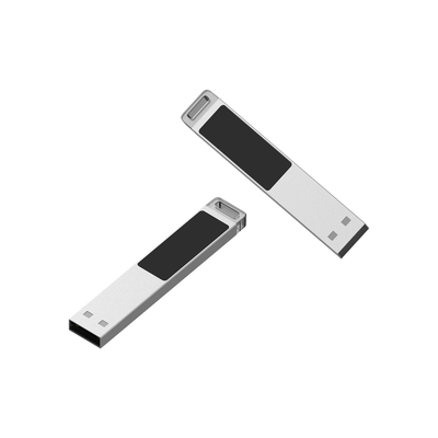 Disco flash de metal plástico personalizado con carga de logotipo para almacenamiento de datos