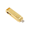 La barra de oro formó el TIPO UE y los E.E.U.U. Standrad del partido de la velocidad rápida de C USB 3,0