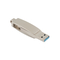Memoria USB de plata de Matt Fast Speed Type C del cuerpo pasó la UE Standrad de la prueba H2