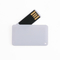 Mini tarjeta de crédito usb flash drive logotipo de impresión personalizado ambos lados 64GB 128GB 2.0 3.0