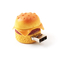 En forma de hamburguesa con capacidad de 512 GB Discos flash USB personalizados con 10 años de almacenamiento de datos
