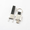 Memoria completa clasificada Una memoria USB de cuero con fecha de carga disponible