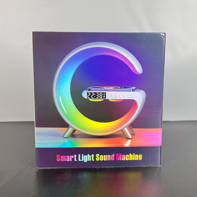 Con LED Con Reloj Con altavoz Con Bluetooth Cargador inalámbrico Rápido 15W