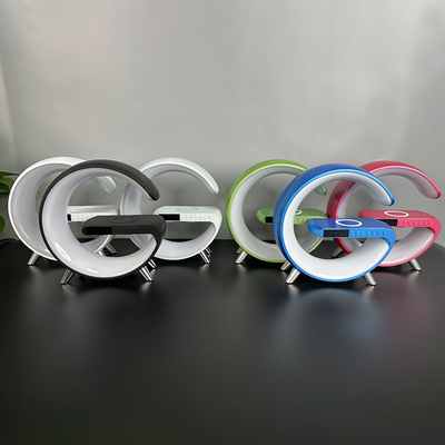 Con LED Con Reloj Con altavoz Con Bluetooth Cargador inalámbrico Rápido 15W