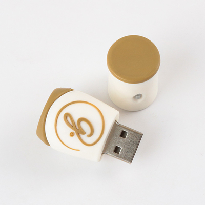 10 años de retención de datos Discos flash USB personalizados con tiempo de trabajo rápido y impresión de pantalla de seda