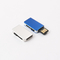 Disco flash USB de metal de plata personalizado Toshiba Chips flash dentro