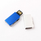 Disco flash USB de metal de plata personalizado Toshiba Chips flash dentro