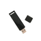 Memoria USB negra reciclada 32G-1TB Cuerpo personalizable con acabado de aceite de caucho