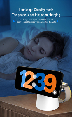 Cargador inalámbrico QI 3 en 1 La solución de carga definitiva para sus dispositivos con capacidad Qi