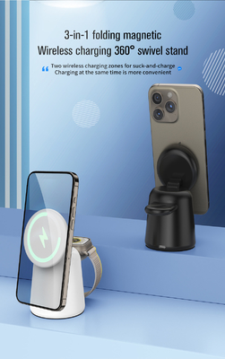 Cargador inalámbrico QI 3 en 1 La solución de carga definitiva para sus dispositivos con capacidad Qi