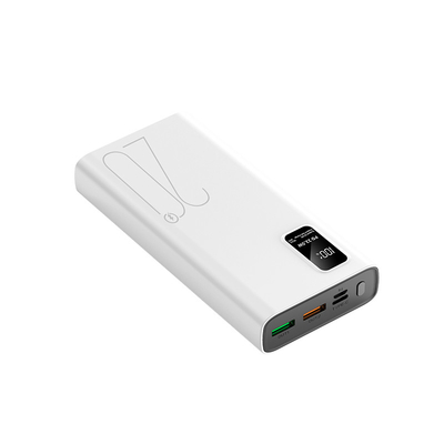 PC Portable Power Bank Batería Blanco o Negro 5V Salida para recarga de teléfono inteligente
