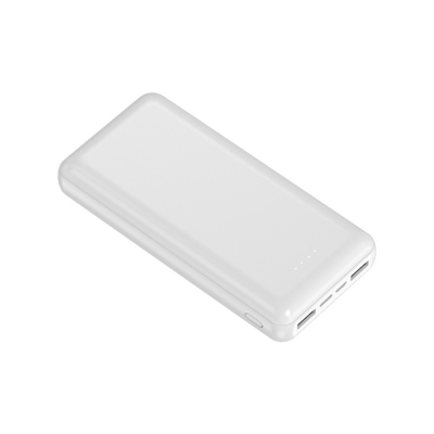 Banco de energía portátil con puertos de entrada Micro USB y Tipo C para teléfonos inteligentes