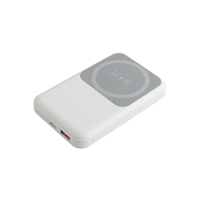 Banco de energía portátil de PC con batería de Li Polymer Caja blanca pequeña Micro USB Tipo C Interfaz de entrada