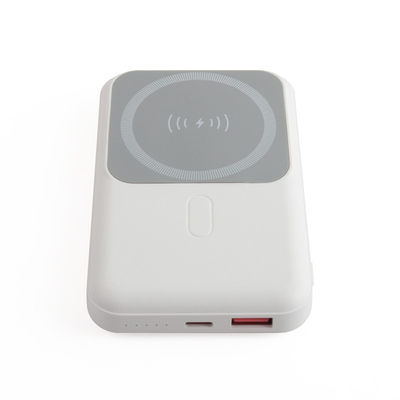 Banco de energía portátil de PC con batería de Li Polymer Caja blanca pequeña Micro USB Tipo C Interfaz de entrada
