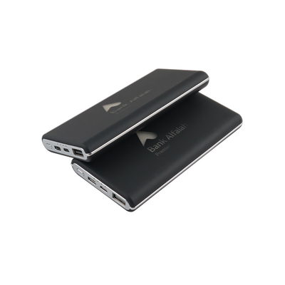 Banco de energía portátil de Li Polymer para dispositivos USB de teléfonos inteligentes - Blanco/Negro/Azul/verde