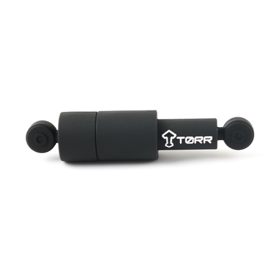 Encriptación de datos redonda unidades flash USB personalizadas PVC/material de silicona
