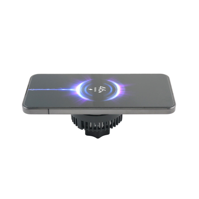 Cargador inalámbrico para automóviles de 15W Tipo magnético con luz LED y refrigerante