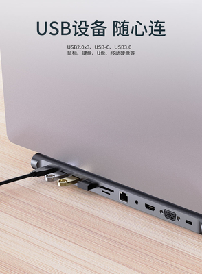 Formas extensibles Adaptador USB 3.0 compacto para PC 11 en uno