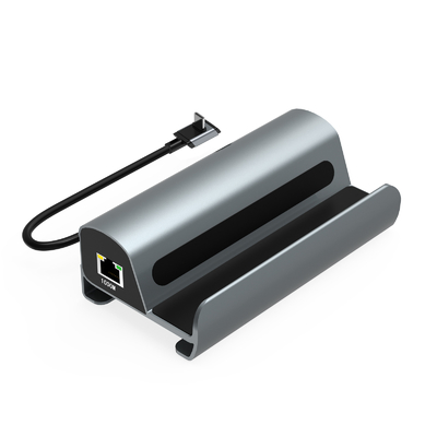 Hub USB de transferencia de datos rápida tipo C con lector de tarjetas TF / SD para facilitar su transporte
