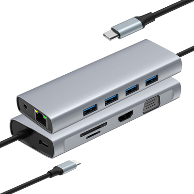 Hub HDMI de aluminio rápido y USB para una conectividad mejorada