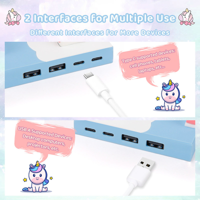 EasyCarry Multi Port Tipo C Estación Usb C Hub Adaptador inteligente