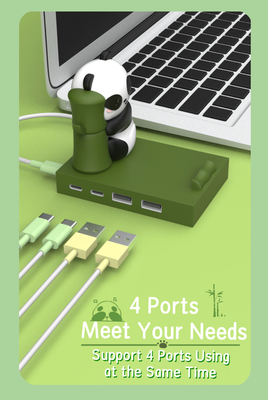 Chic 5Gbps USB C a USB Una estación USB C Hub adaptador inteligente OEM puertos Hub con HDMI