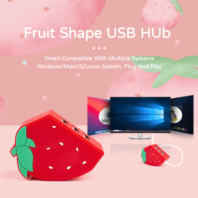 5Gbps Adaptador portátil Usb Port Expander Usbc Hub para la transmisión de datos en el hogar