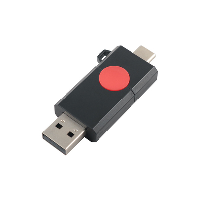 USB 3.0 y unidades flash de tipo C con flash de plástico y logotipo personalizado