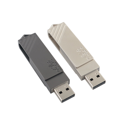 Tipo de metal C en forma de torsión de velocidad rápida USB Flash Drive 3.0 y USB 2.0 y tipo C