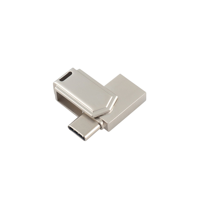 13g de aleación de zinc USB 3.0 y memoria tipo C con contraseña de datos y logotipo USB láser