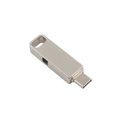Unidad flash USB Tipo C de 360 grados para teléfono móvil, tarjeta de crédito, unidad flash USB 3.0