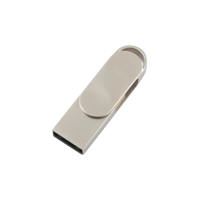 Unidad flash USB PD de metal impermeable con plata USB 2.0 USB 3.0 y tipo C