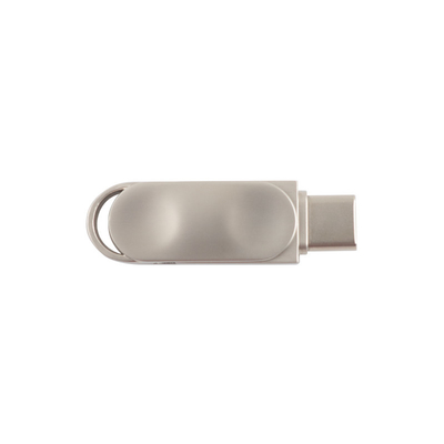 Unidad flash USB PD de metal impermeable con plata USB 2.0 USB 3.0 y tipo C
