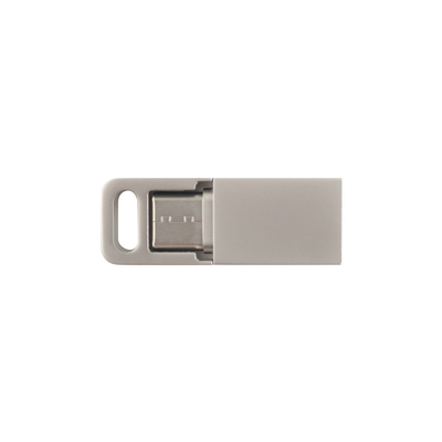 USB de metal 3.0 y tipo C de unidad flash con tipo C puede láser logotipo de una cara hacer promesa